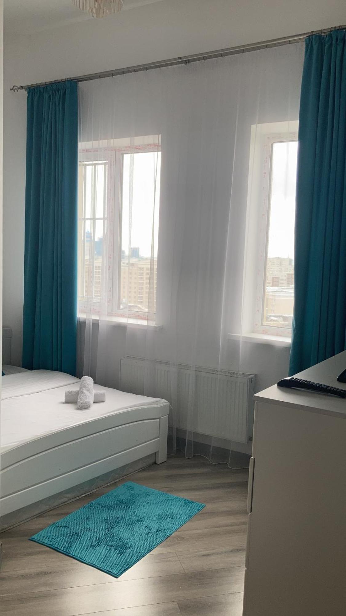 Ferienwohnung Уютная Квартира С Террасой В Сердце Столицы Taldykol Exterior foto
